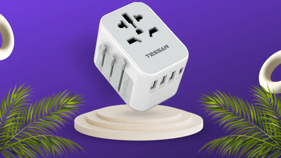 Adaptateur de Voyage Universel TESSAN: Le Compagnon Idéal pour vos Voyages